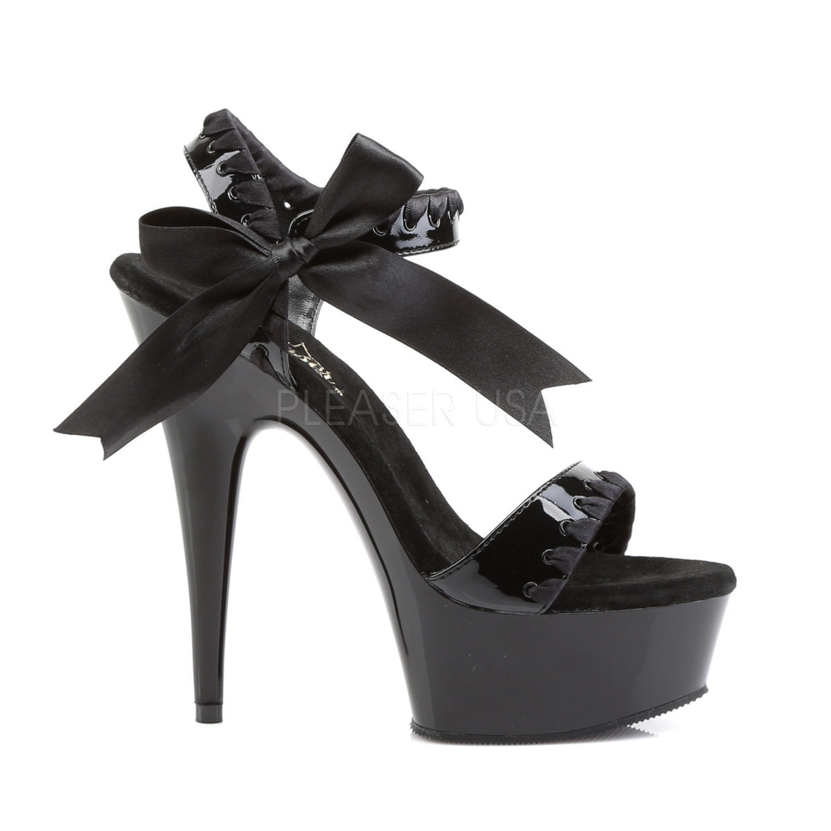 6 Inch Heel DELIGHT-615 Black