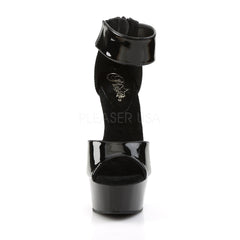 PLEASER DELIGHT-670-3 Black Sandals