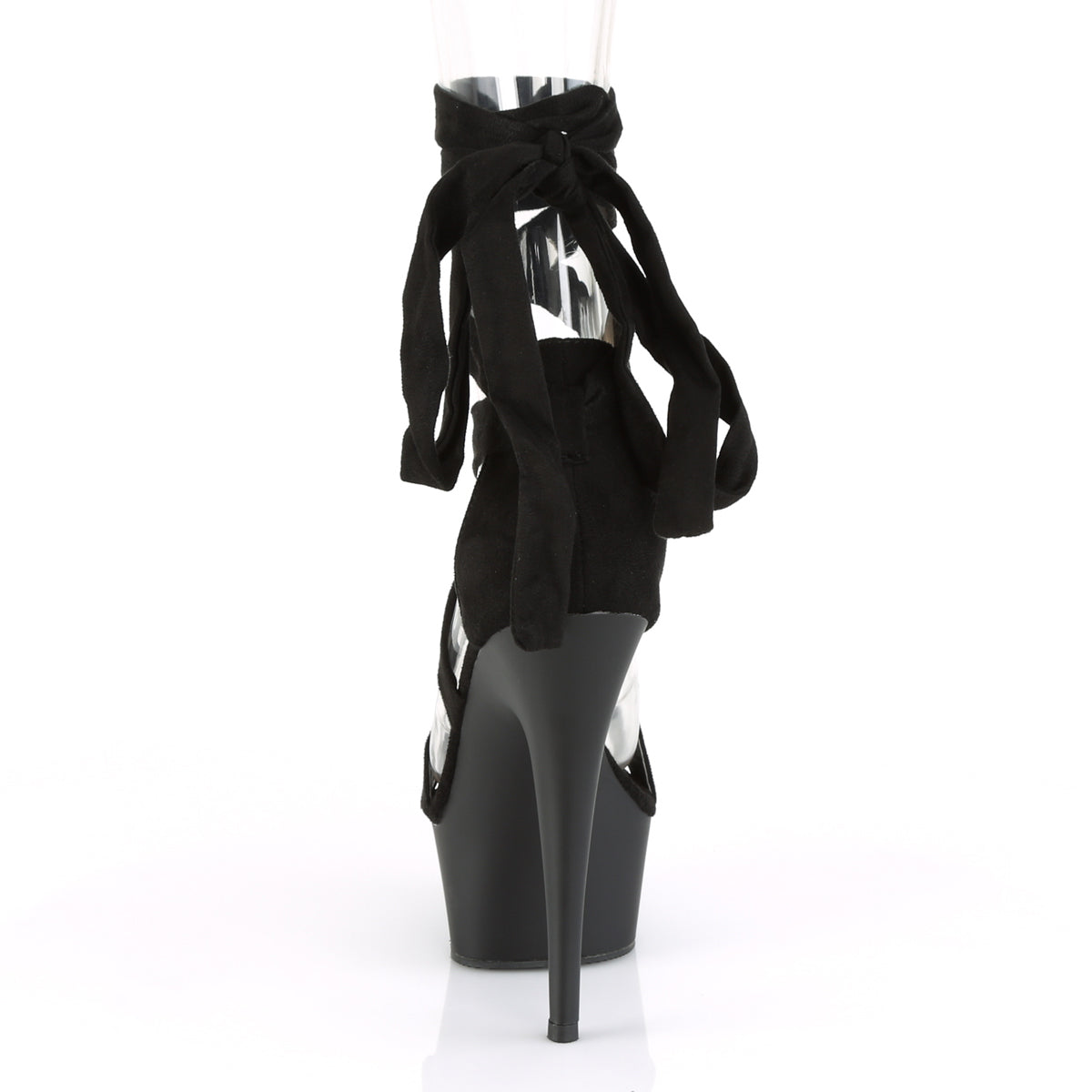 6 Inch Heel DELIGHT-671 Black Suede