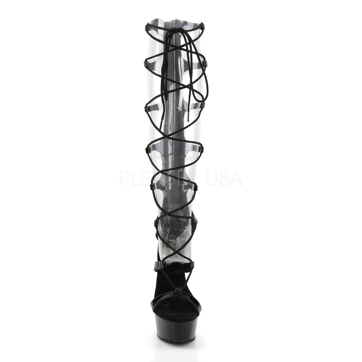 6 Inch Heel DELIGHT-698 Black Pat