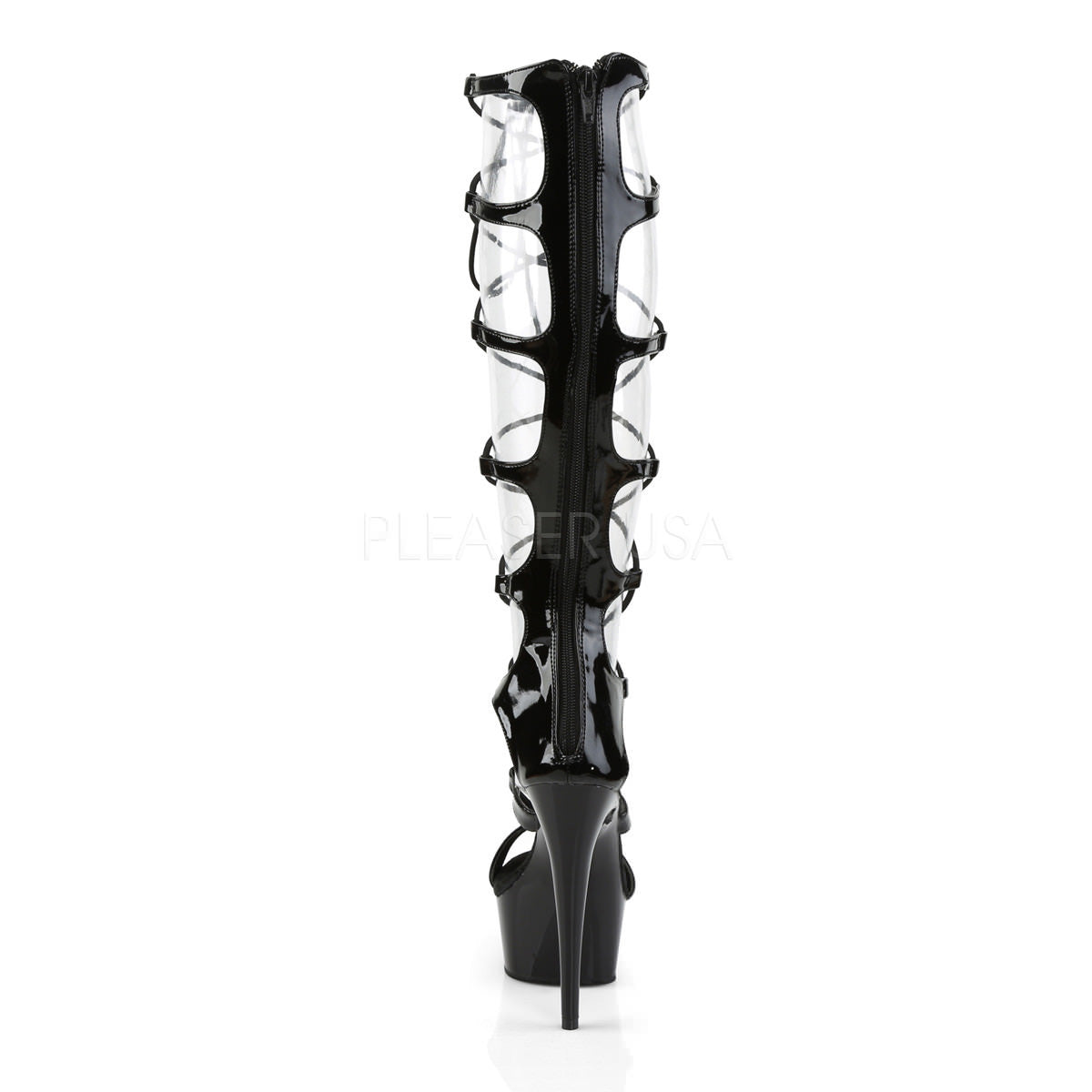 6 Inch Heel DELIGHT-698 Black Pat