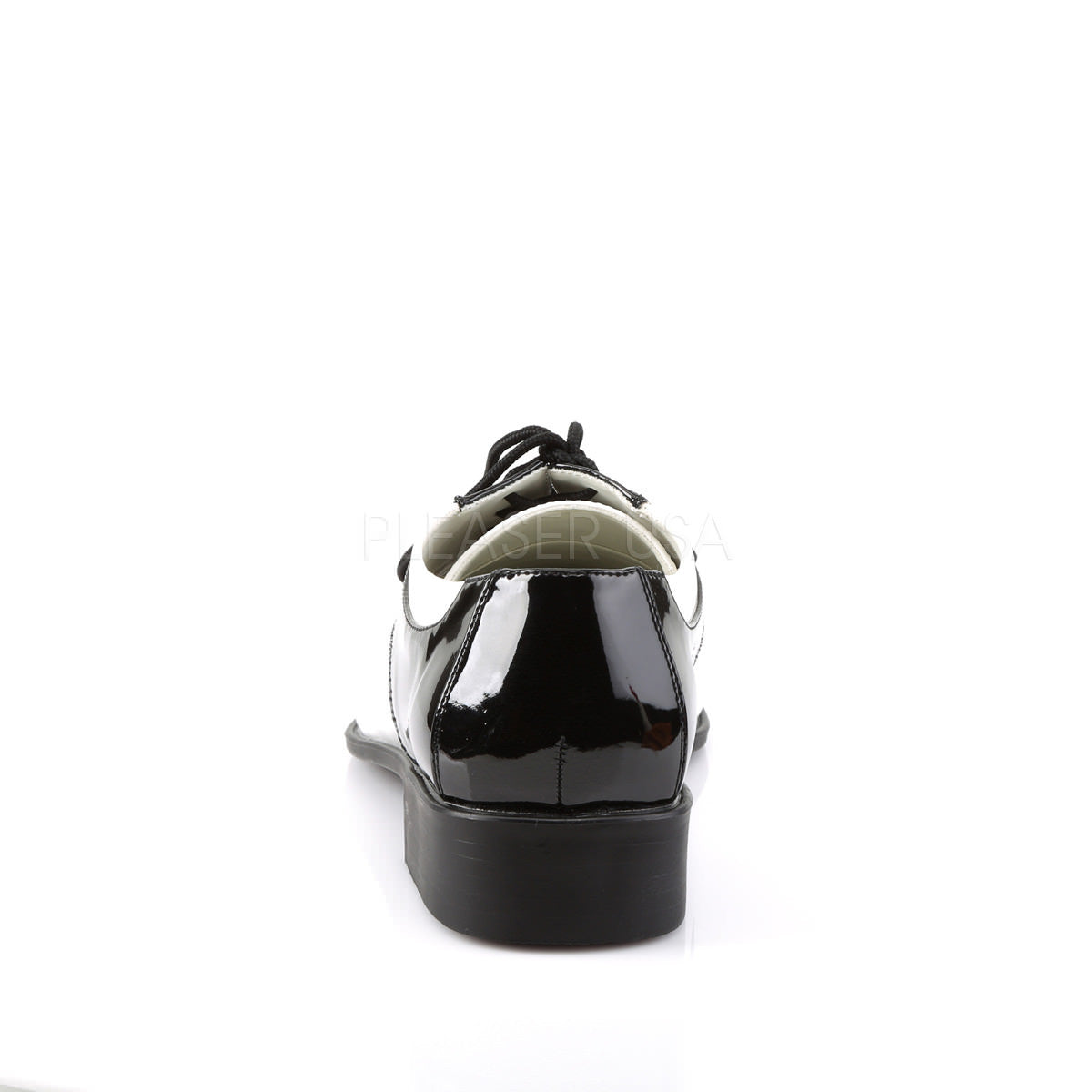Men's Black and White Disco Shoes