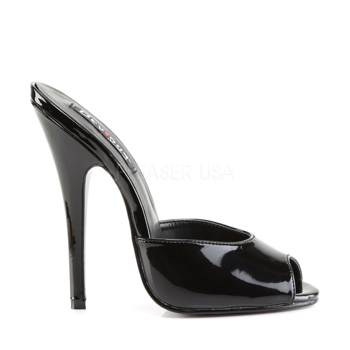 6 Inch Heel DOMINA-101 Black Patent