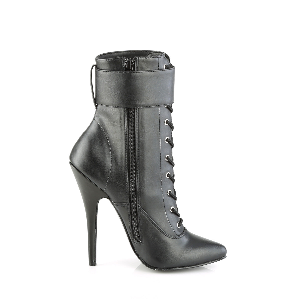 6 Inch Heel DOMINA-1023 Black Pu