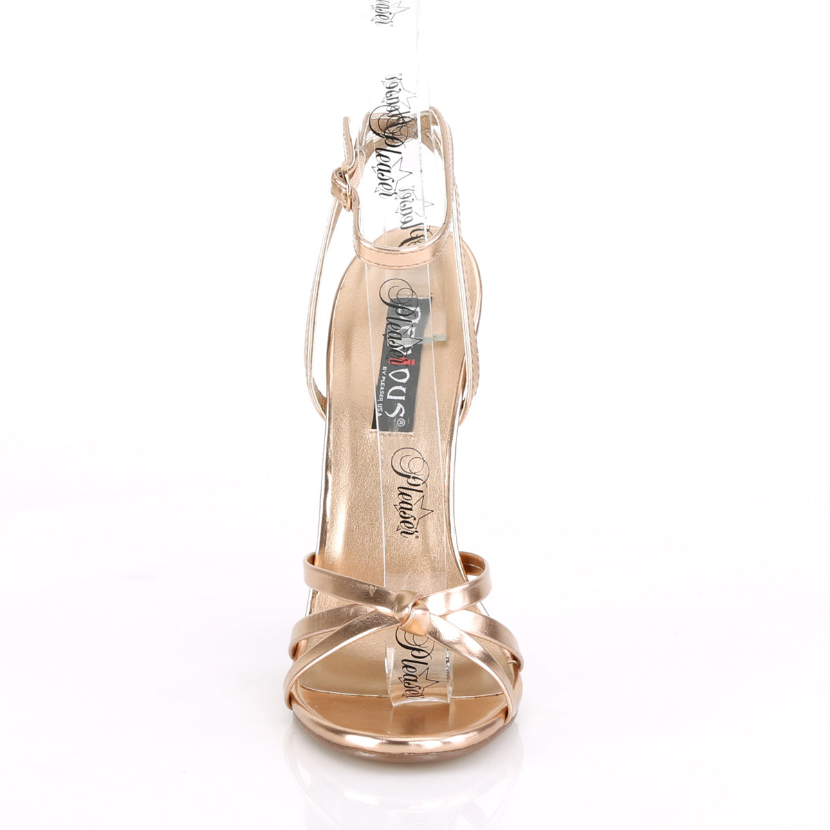 6" Heel DOMINA-108 Rose Gold