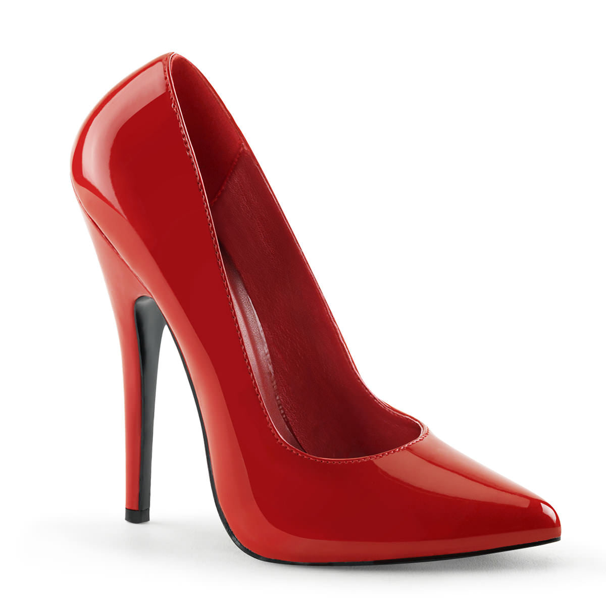 6 Inch Heel DOMINA-420 Red Patent