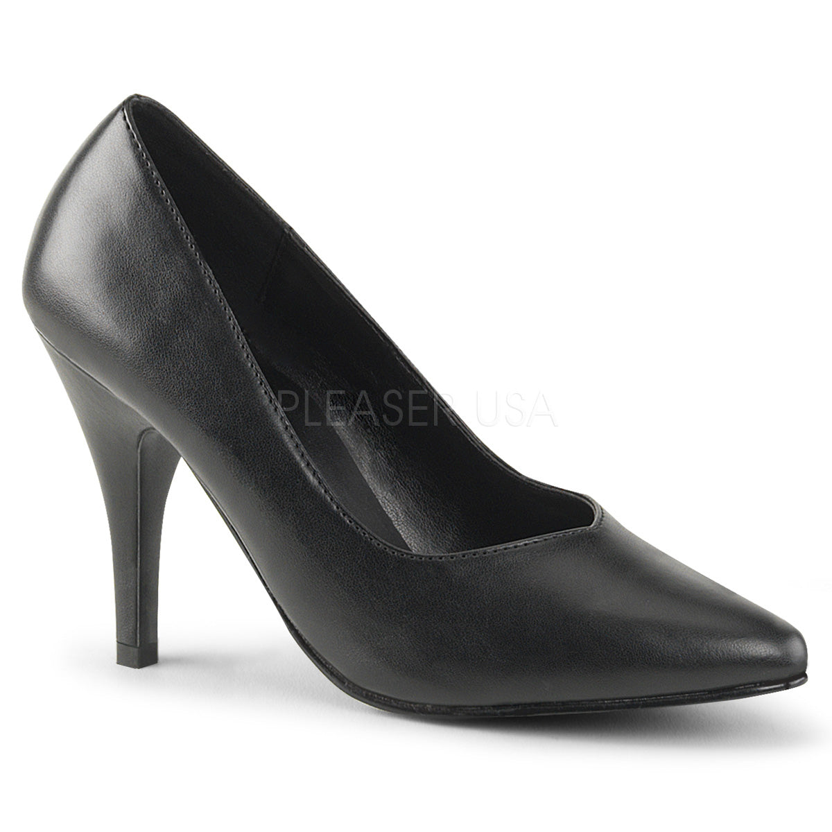 4" Heel DREAM-420 Black Pu