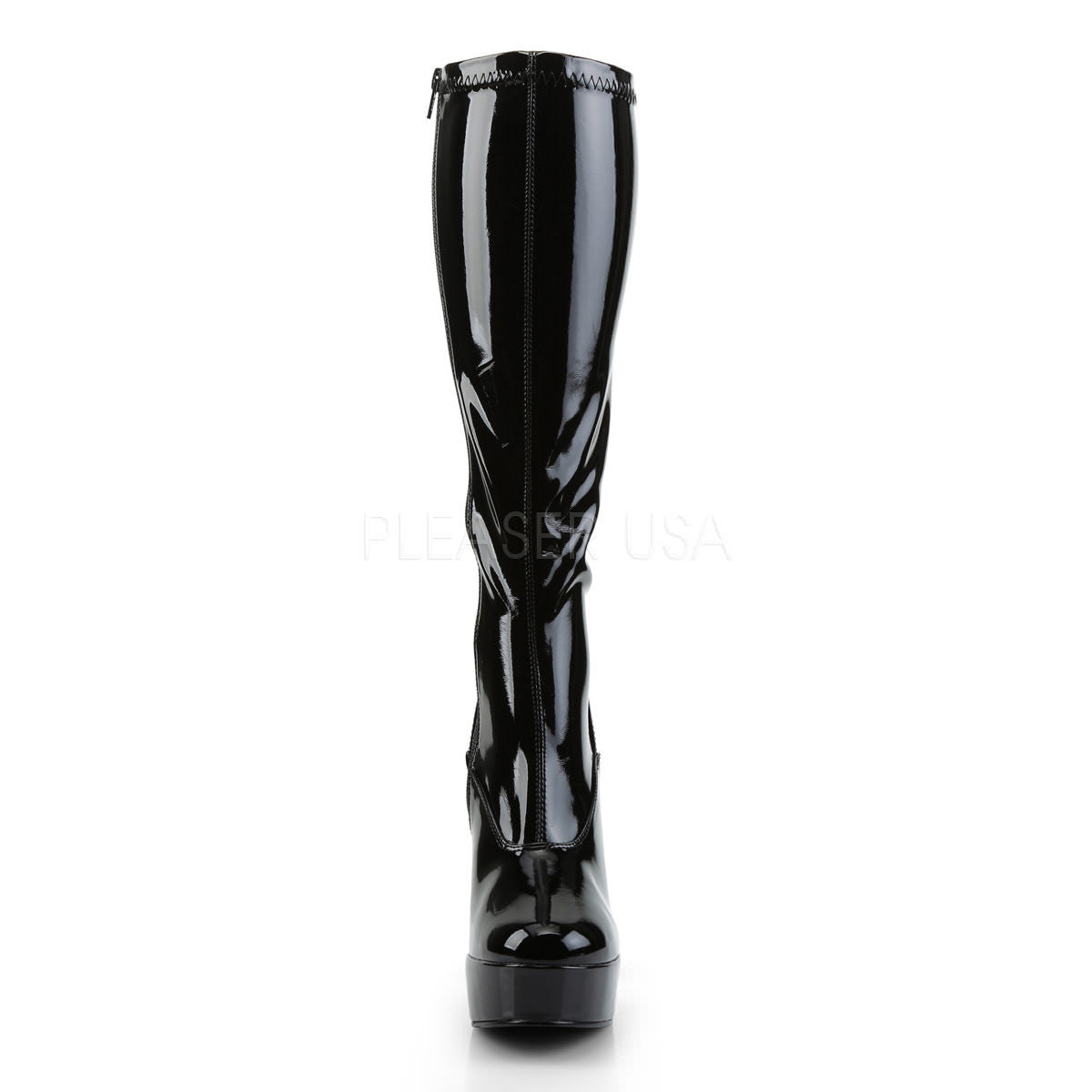 5 Inch Heel ELECTRA-2000Z Black Stretch Patent