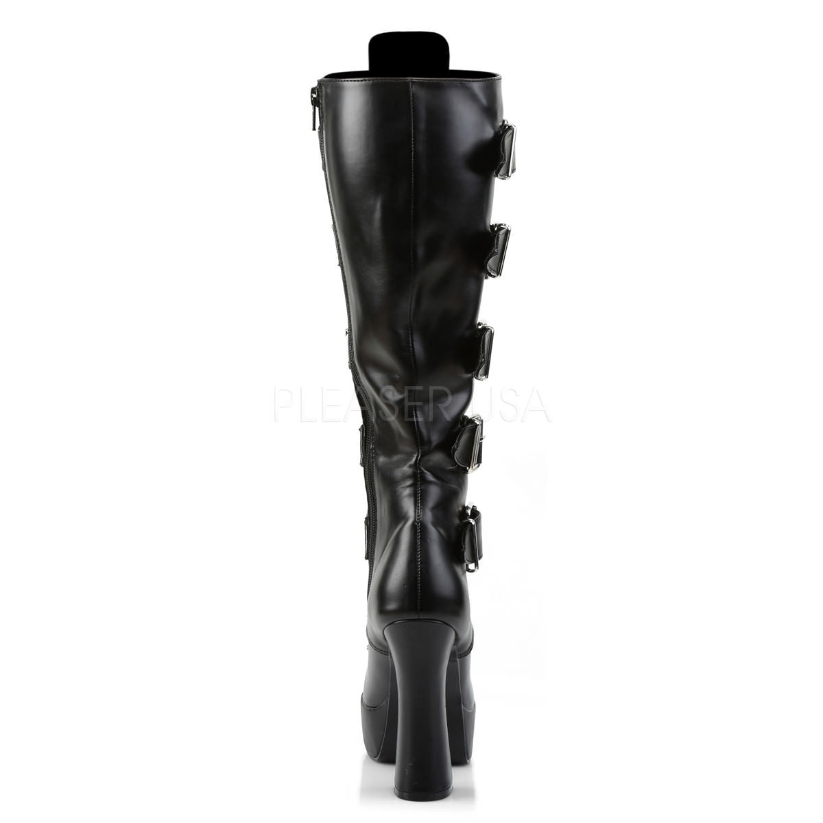 5 Inch Heel ELECTRA-2042 Black Pu