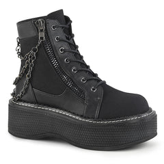 2" Platform EMILY-114 Black Canvas
