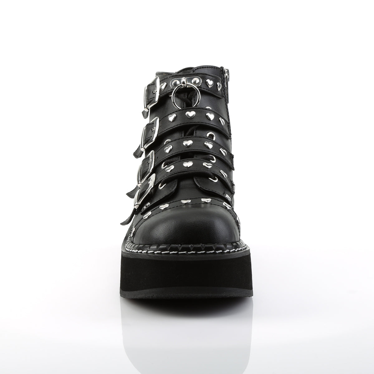 2 Inch Platform 2 Inch Platform EMILY-315 Black Pu – Shoecup.com