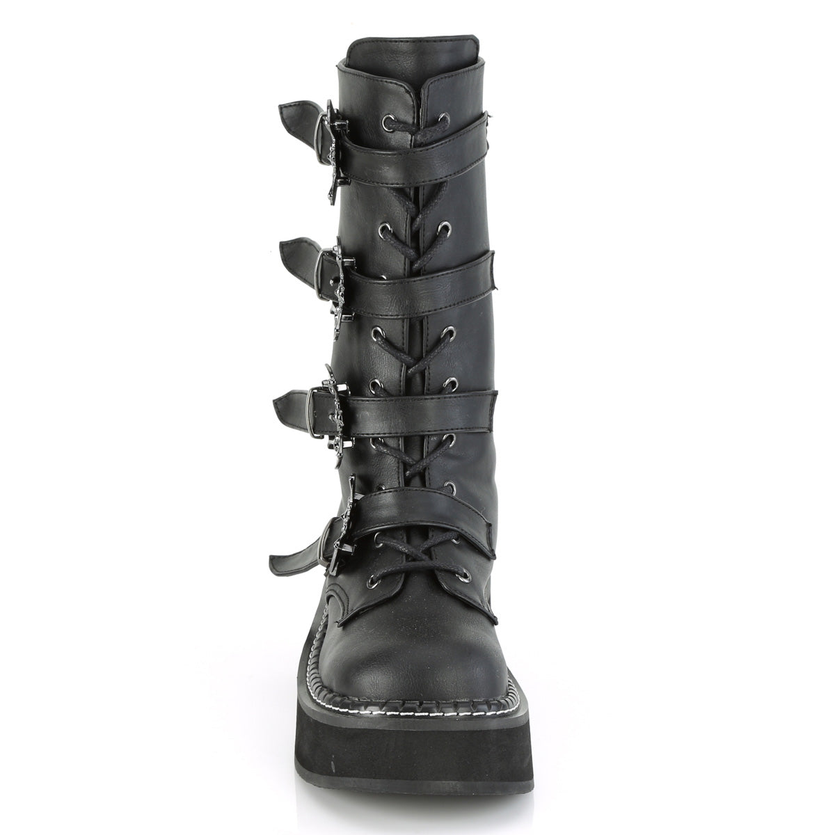 2 Inch Platform 2 Inch Platform EMILY-322 Black – Shoecup.com