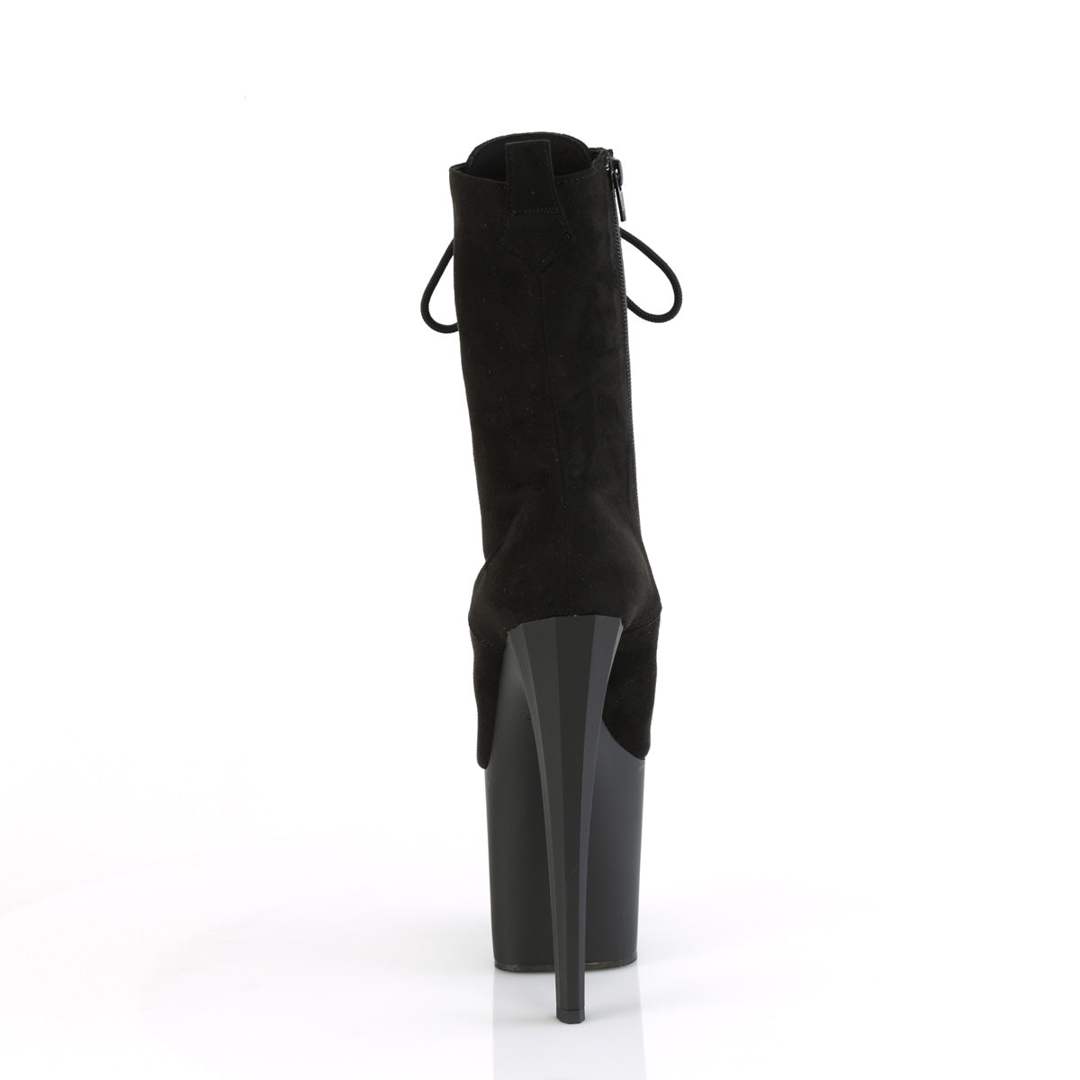 8 Inch Heel ENCHANT-1040 Black Suede