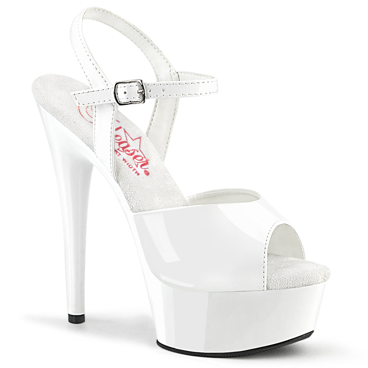 Ivory Bridal Mules with Crystal Strap Detail | Bella Belle