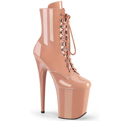 8 Inch Heel FLAMINGO-1020 Blush Patent