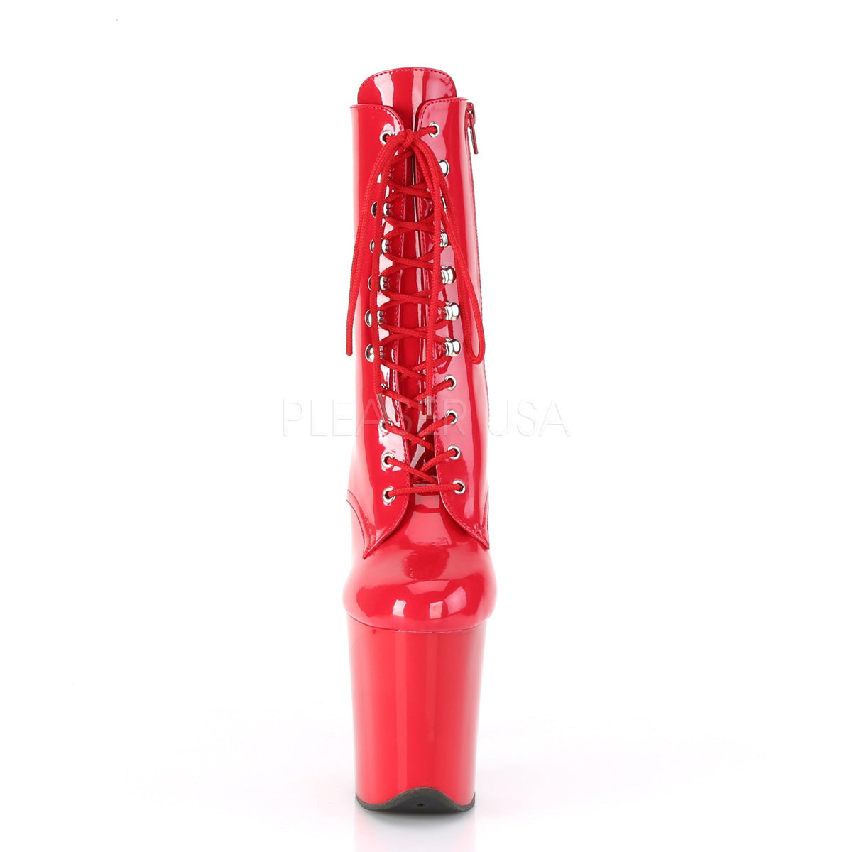 8 Inch Heel FLAMINGO-1020 Red Pat