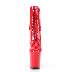 8 Inch Heel FLAMINGO-1020 Red Pat
