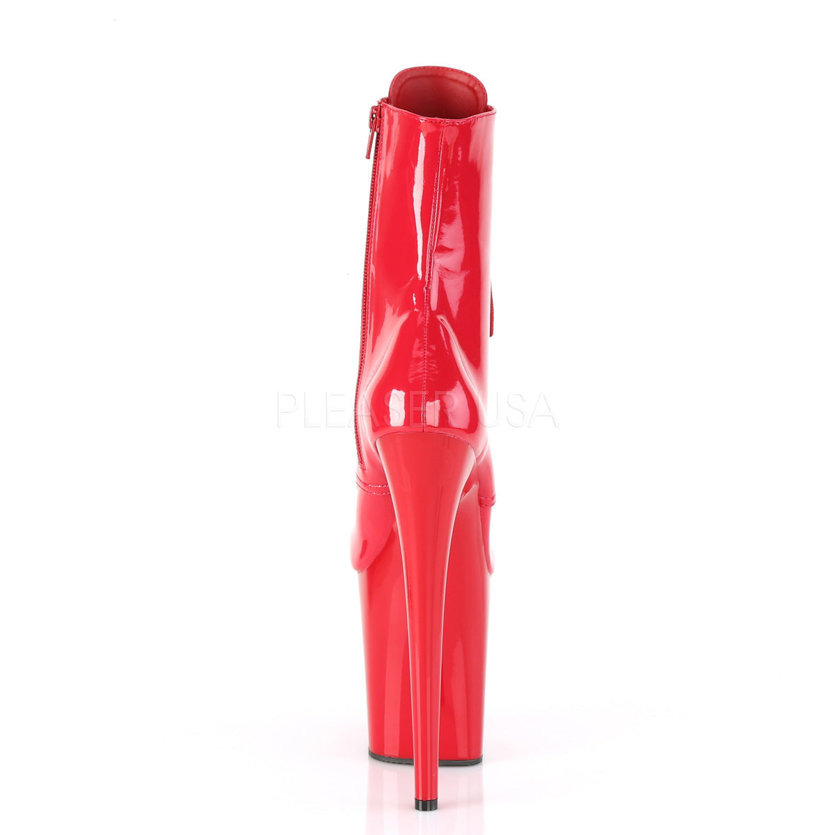8 Inch Heel FLAMINGO-1020 Red Pat