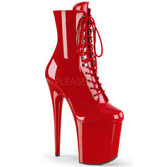 8" Heel FLAMINGO-1020 Red Pat