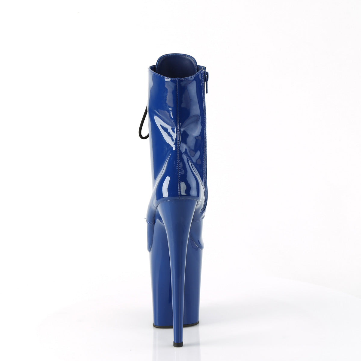 8 Inch Heel FLAMINGO-1020 Royal Blue Patent