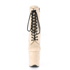 8 Inch Heel FLAMINGO-1020FS Beige Suede