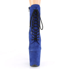 8 Inch Heel FLAMINGO-1020FS Royal Blue Suede