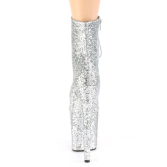 8 Inch Heel FLAMINGO-1020GWR Silver Glitter