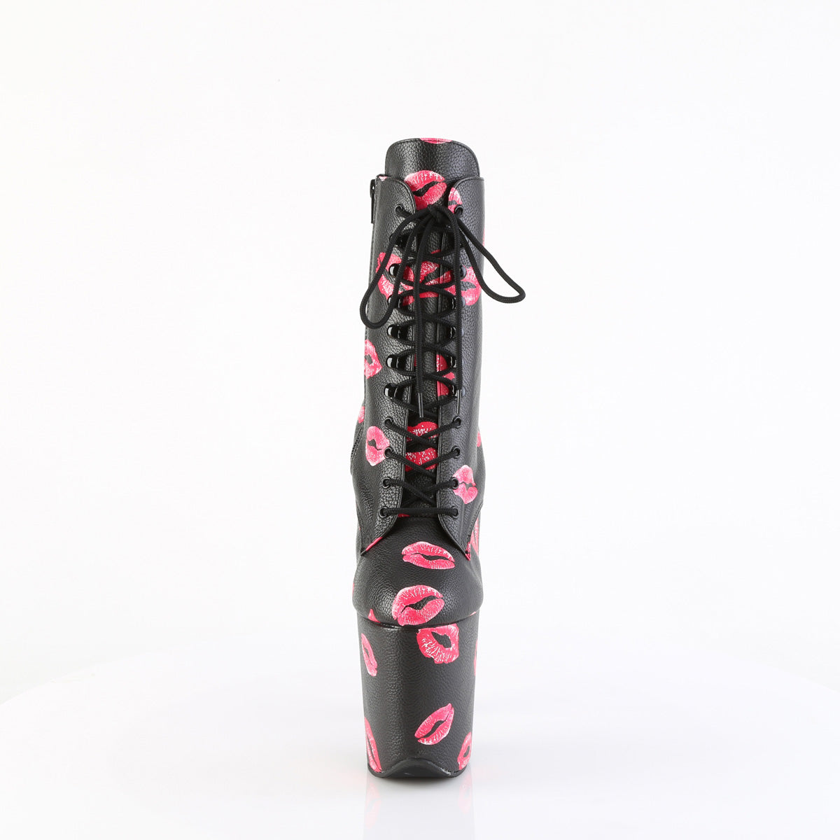 8 Inch Heel FLAMINGO-1020KISSES Baby Pink Pu