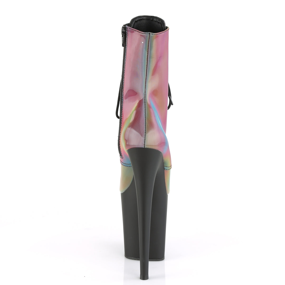 8 Inch Heel FLAMINGO-1020REFL Rainbow Reflective