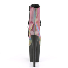 8 Inch Heel FLAMINGO-1020REFL Rainbow Reflective