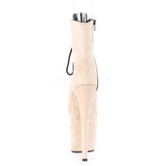 8 Inch Heel FLAMINGO-1021FS Beige Suede