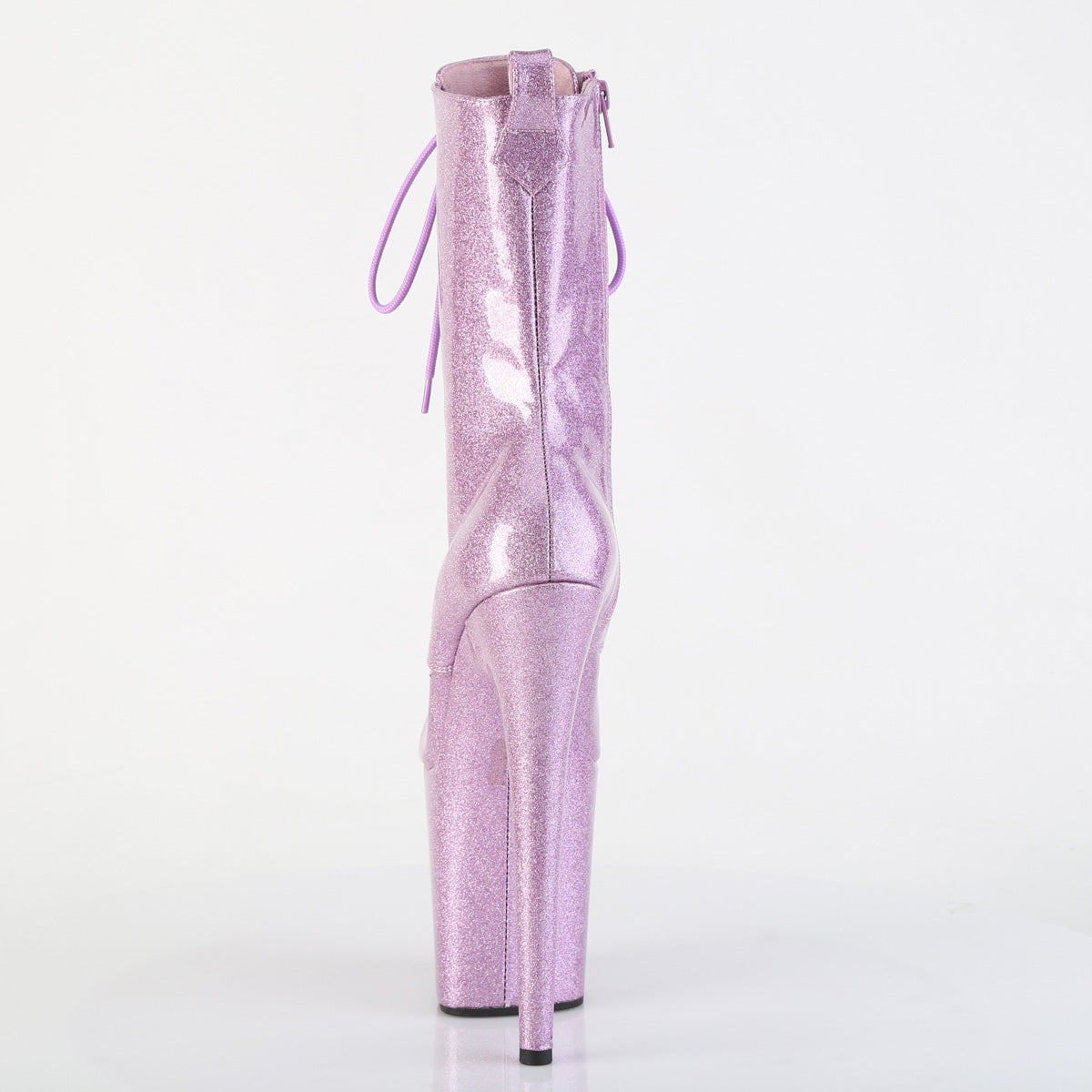 8 Inch Heel FLAMINGO-1040GP Lilac Glitter