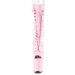 8 Inch Heel FLAMINGO-1051 Baby Pink Patent
