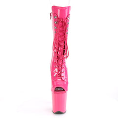 8 Inch Heel FLAMINGO-1051 Hot Pink Patent