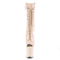 8 Inch Heel FLAMINGO-1051 Nude Pat