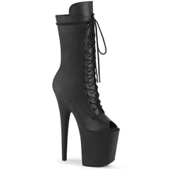 8" Heel FLAMINGO-1051WR Black Pu