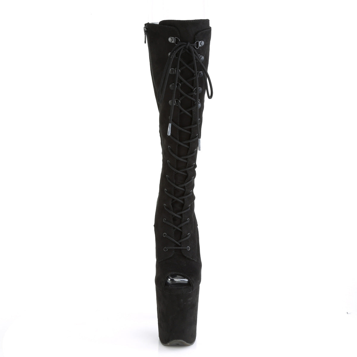 8 Inch Heel FLAMINGO-2051FS Black Suede