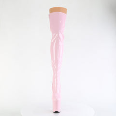 8 Inch Heel FLAMINGO-3000 Baby Pink Patent