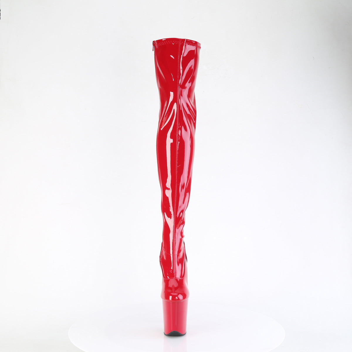 8 Inch Heel FLAMINGO-3000 Red Patent