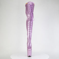 8 Inch Heel FLAMINGO-3020GP Lilac Glitter