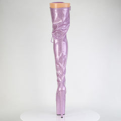 8 Inch Heel FLAMINGO-3020GP Lilac Glitter