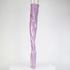 8 Inch Heel FLAMINGO-3021GP Lilac Glitter