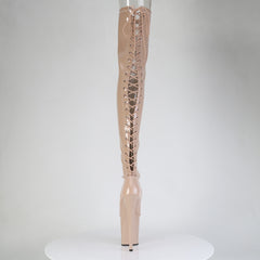 8 Inch Heel FLAMINGO-3850 Nude Patent