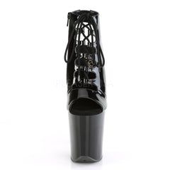 8 Inch Heel FLAMINGO-800-20 Black Pat