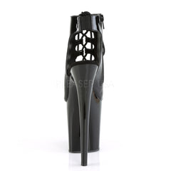 8 Inch Heel FLAMINGO-800-20 Black Pat