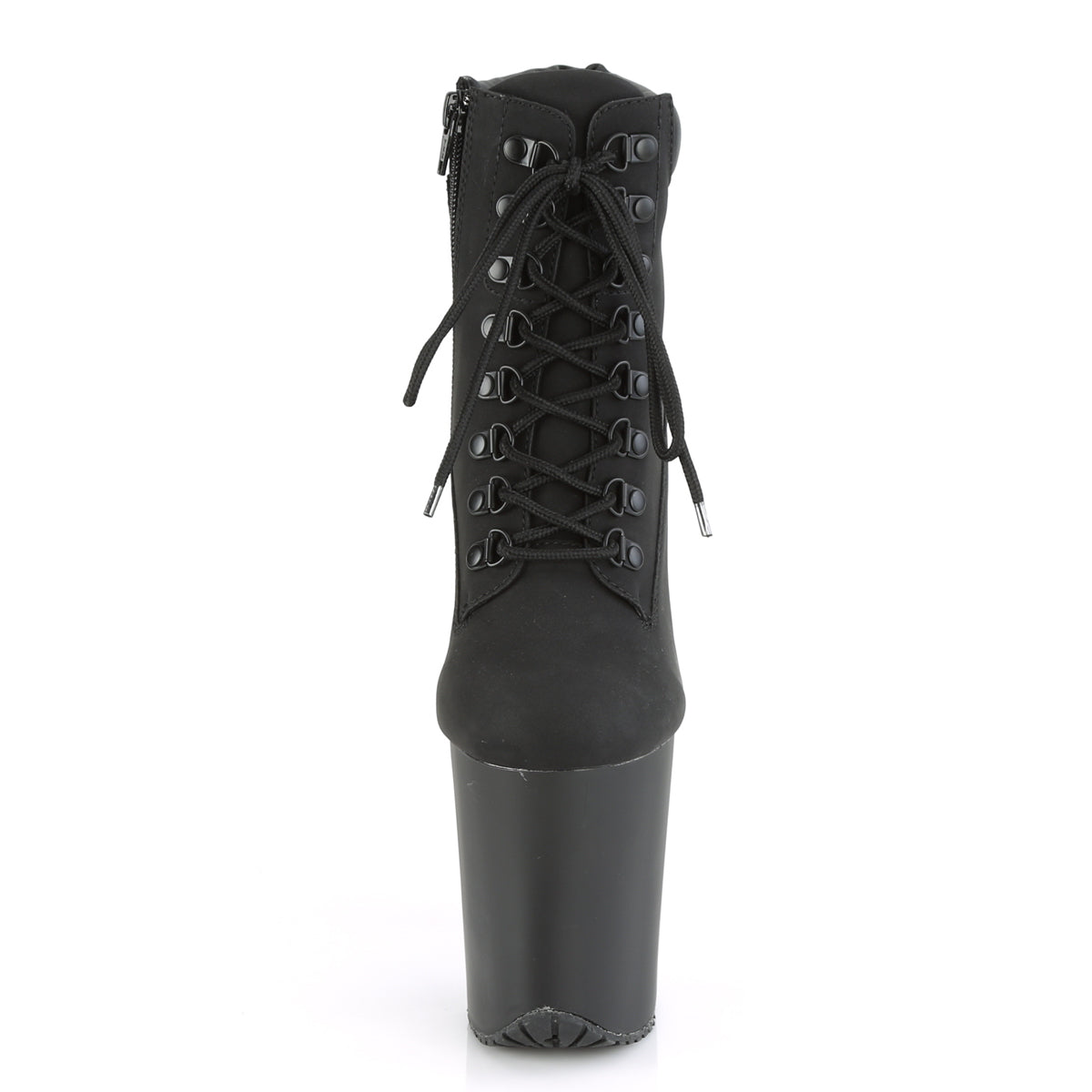 8 Inch Heel FLAMINGO-800TL-02 Black Nubuck