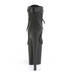 8 Inch Heel FLAMINGO-800TL-02 Black Nubuck