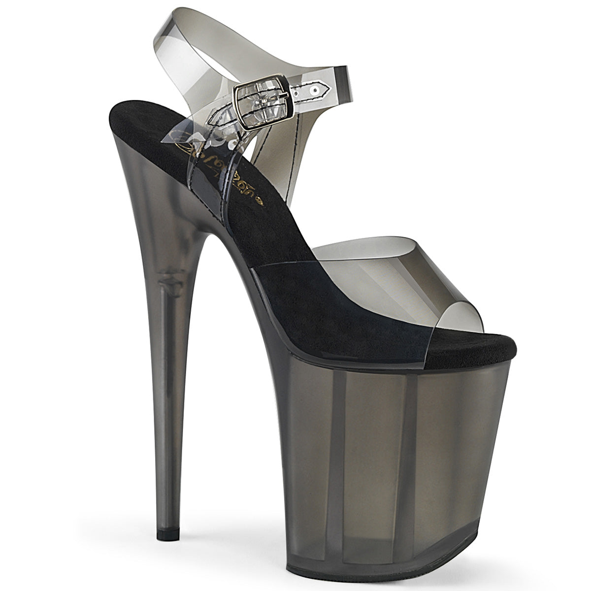 8" Heel FLAMINGO-808N-T Black Gradient