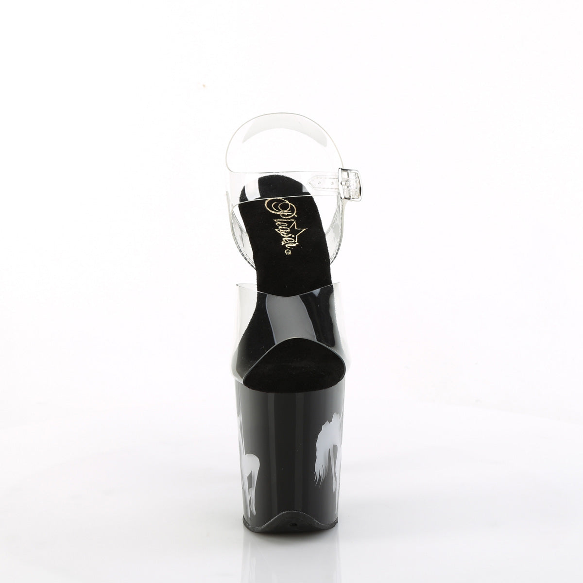 8 Inch Heel FLAMINGO-808NLSG Light-Up Stripper Girl