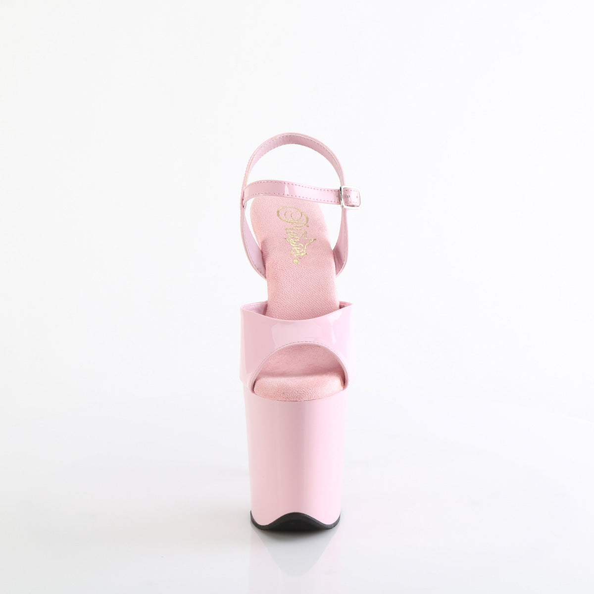 8 Inch Heel FLAMINGO-809 Baby Pink Patent